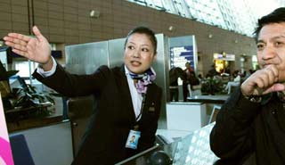 機場問詢員朱慧慧：做一名有思想的服務員