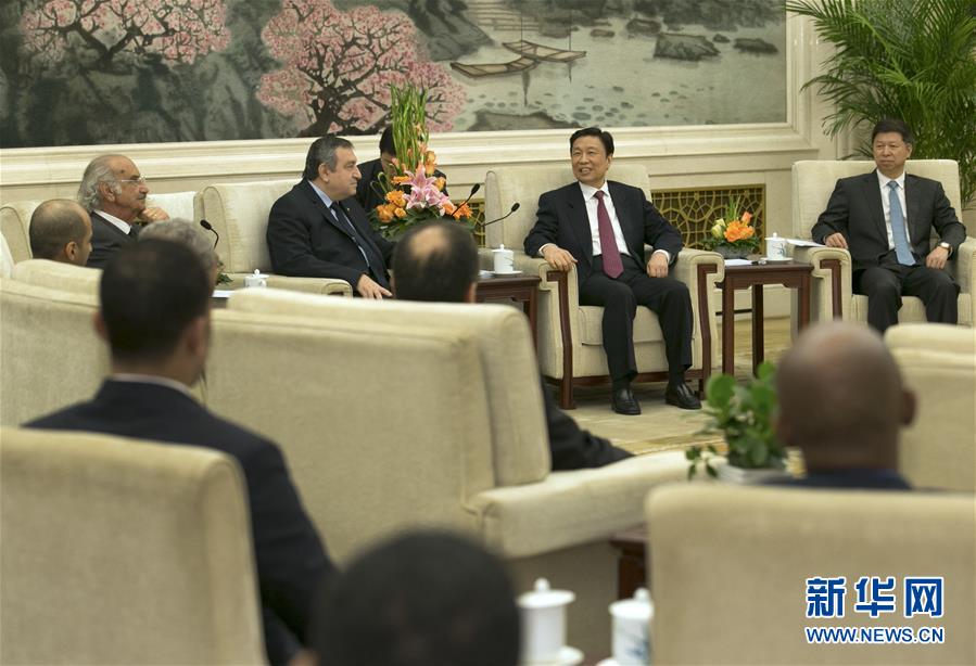（XHDW）李源潮會(huì)見出席&ldquo;中國(guó)－阿拉伯國(guó)家政黨對(duì)話會(huì)&rdquo;的外方代表
