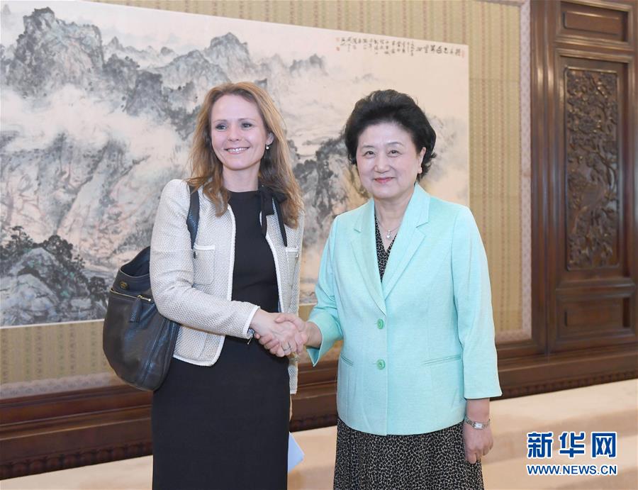 （XHDW）劉延?xùn)|會見世界反興奮劑機構(gòu)副主席、挪威文化大臣琳達&middot;海勒蘭