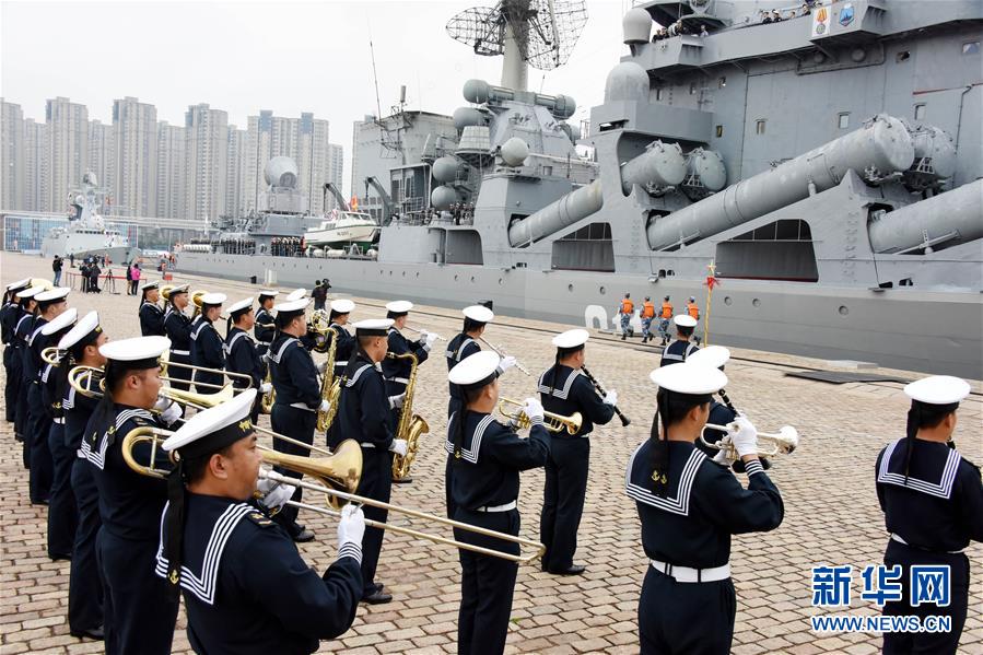 （軍事）（1）中俄&ldquo;海上聯合&mdash;2019&rdquo;軍事演習俄方參演艦艇抵達青島