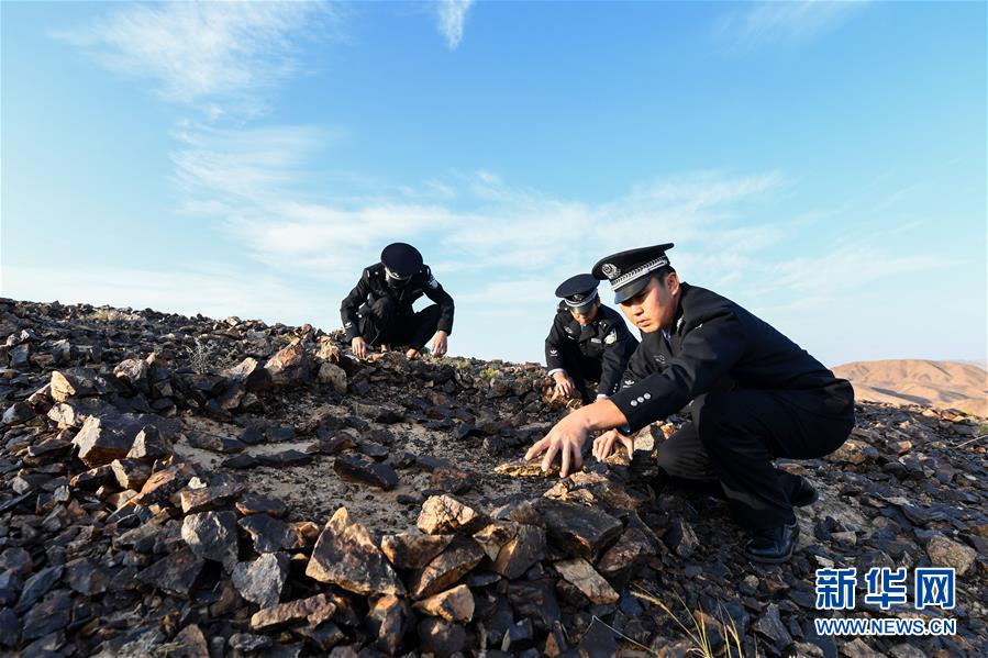 （愛國情 奮斗者&middot;圖文互動）（3）印刻在戈壁上的名字