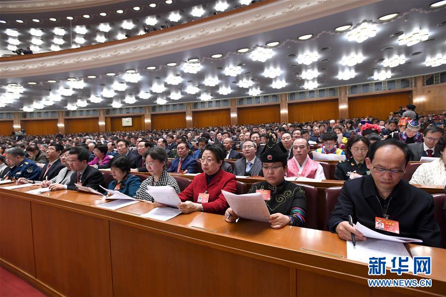 （兩會&middot;政協開幕&middot;XHDW）（6）全國政協十三屆二次會議在京開幕