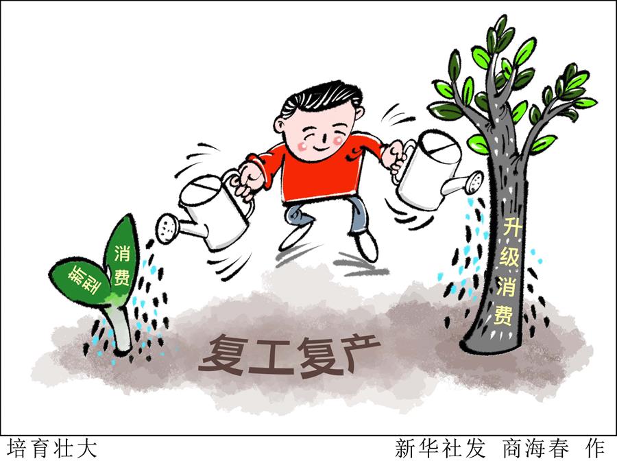 （圖表&middot;漫畫）［新華時評］培育壯大