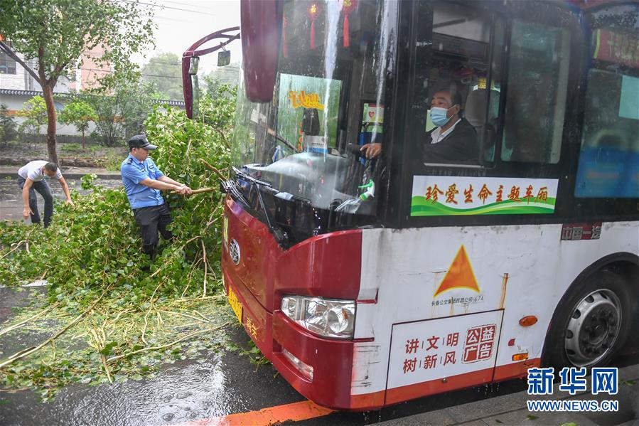 （環境）（6）受臺風&ldquo;美莎克&rdquo;影響 吉林發布暴雨橙色預警信號