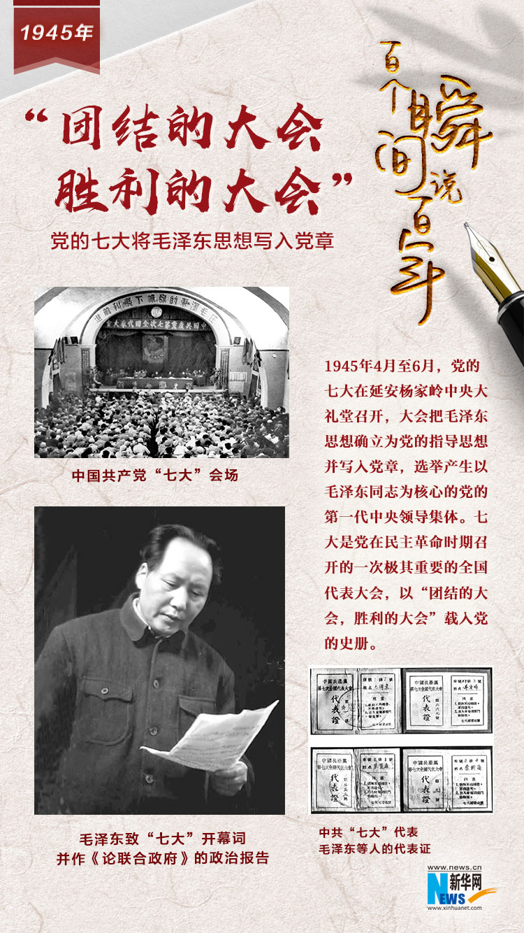 1945，&ldquo;團(tuán)結(jié)的大會(huì)，勝利的大會(huì)&rdquo;