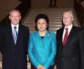 國務委員劉延東會見英國北愛爾蘭行政當局領(lǐng)導人