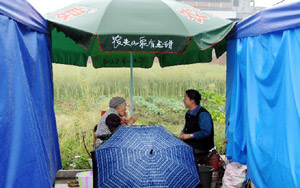 [雨中災區]一母同胞手足情溫暖氤氳