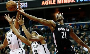 籃球&mdash;&mdash;NBA常規(guī)賽：籃網勝奇才