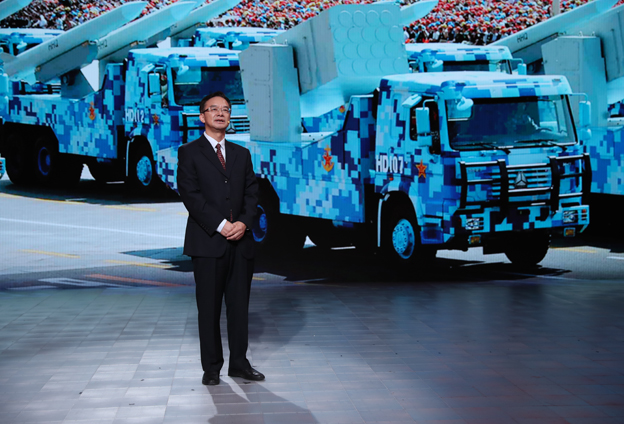 我們武器裝備讓大家自豪地說東風快遞，使命必達