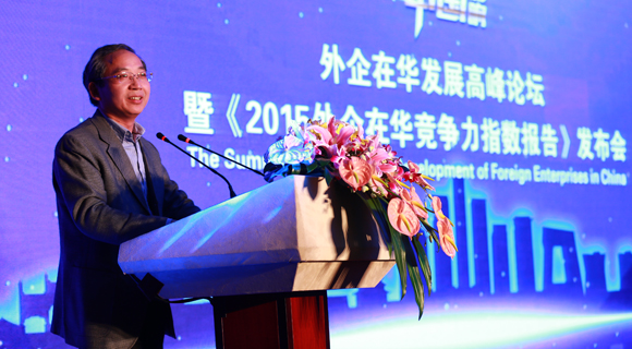 中央財經(jīng)大學(xué)王瑞華：跨國公司需應(yīng)對經(jīng)濟(jì)新常態(tài)的挑戰(zhàn)