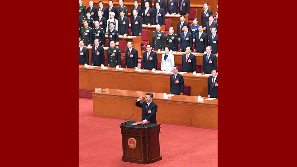 習近平當選國家主席、中央軍委主席