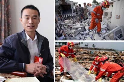 王念法代表：國際救援體現&ldquo;大國形象 以人為本&rdquo;