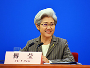 十二屆全國人大三次會議副秘書長、發(fā)言人傅瑩