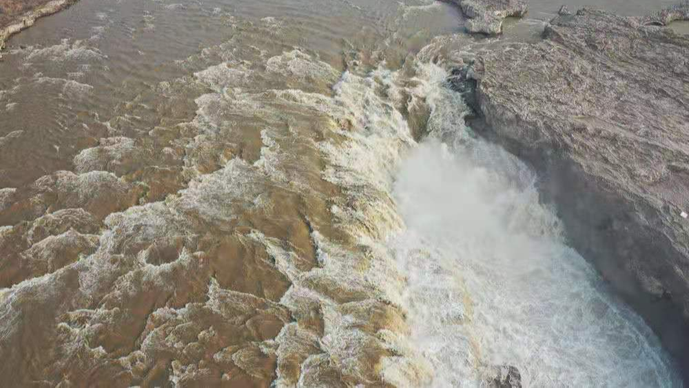 大美壺口 &ldquo;桃花汛&rdquo;氣勢磅礴壯國魂