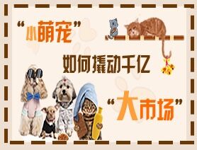 &ldquo;小萌寵&rdquo;如何撬動千億&ldquo;大市場&rdquo;？