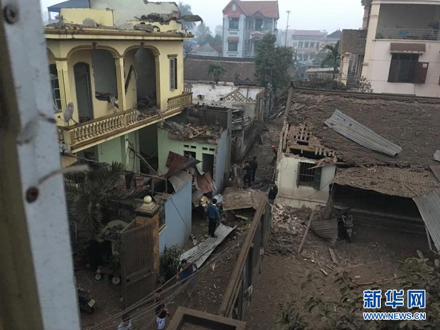 （國際）（2）越南北部一廢品收購點發生爆炸 