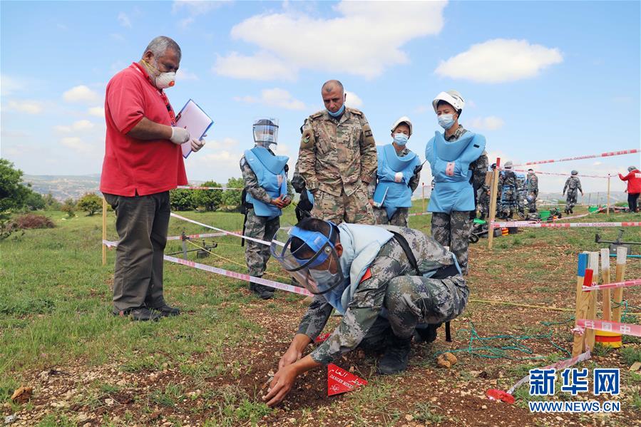 （XHDW&middot;圖文互動）（2）中國赴黎維和官兵獲聯合國人道主義掃雷資質