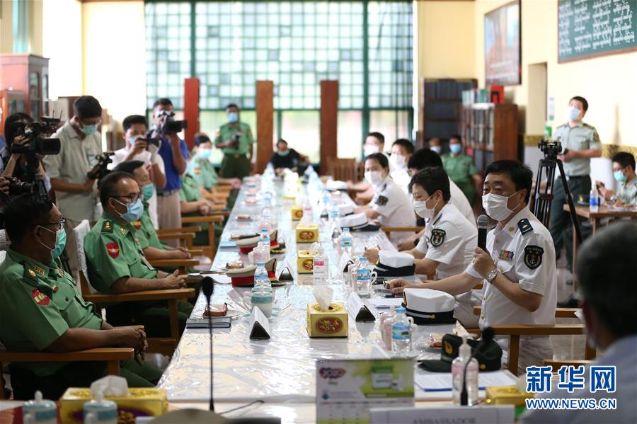 （國際疫情&middot;圖文互動）（2）中國軍隊援建緬軍新冠病毒檢測實驗室開始運行