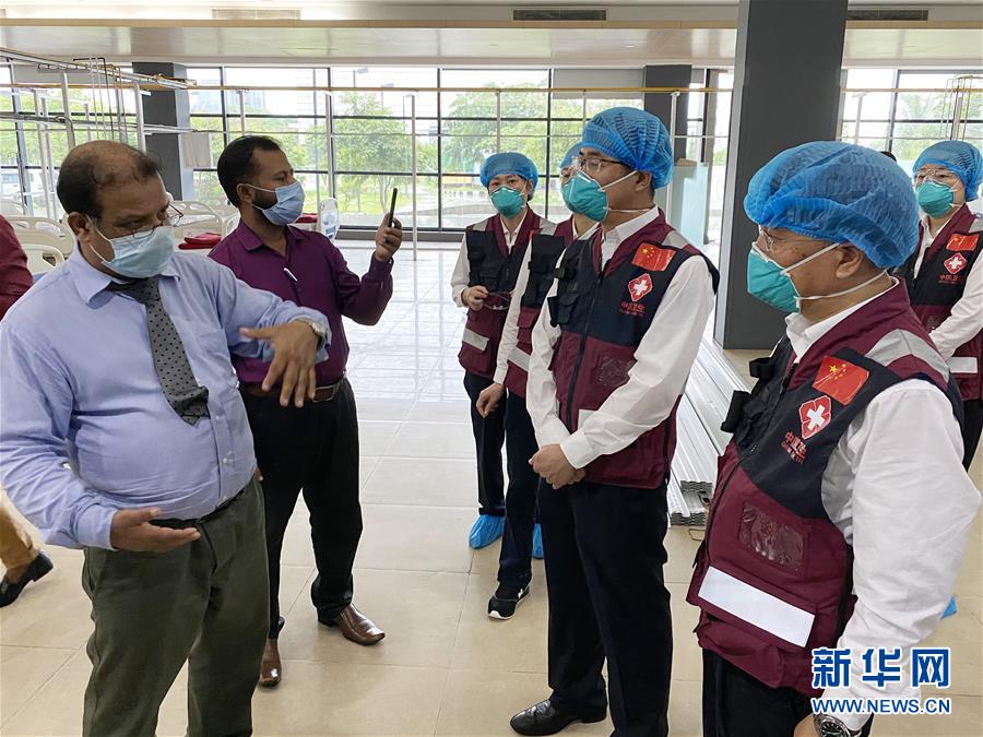 （國際疫情&middot;圖文互動）（1）中國赴孟加拉國抗疫醫(yī)療專家組繼續(xù)與當(dāng)?shù)貦C構(gòu)交流抗疫經(jīng)驗