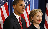 希拉里&ldquo;停火&rdquo;奧巴馬，現時而已？