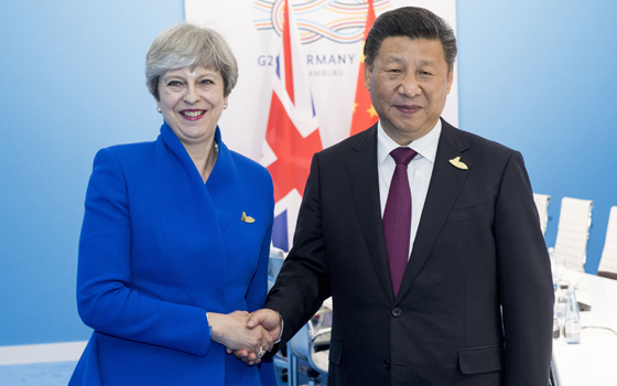 習近平會見英國首相特雷莎&middot;梅
