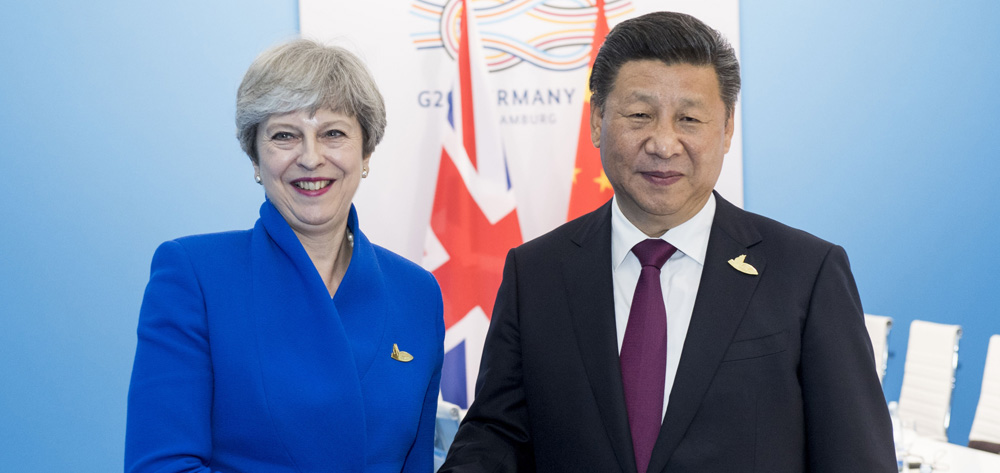 習近平會見英國首相特雷莎&middot;梅